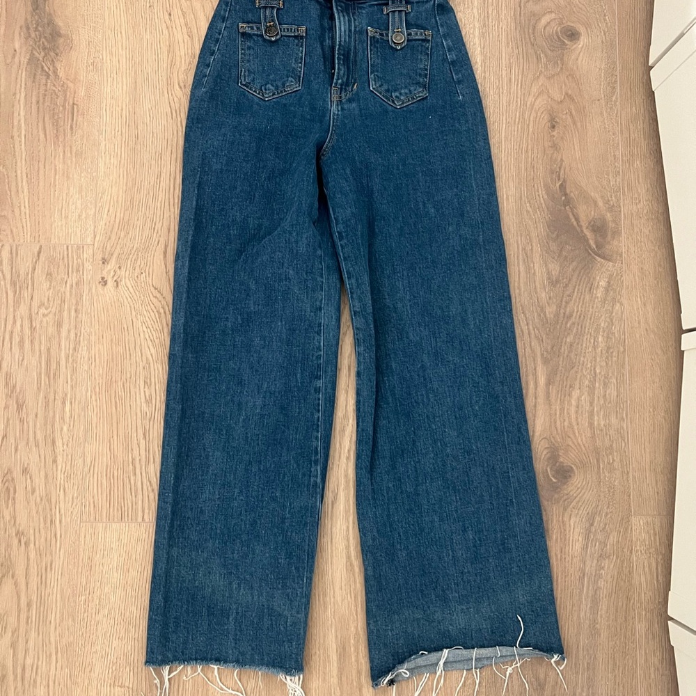 Veronica Beard Jeans Grant Wide Leg - Picture 6 of 7